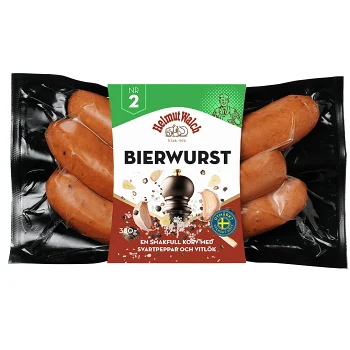 Korv Bierwurst 380g Helmut Walch Charkuteri.