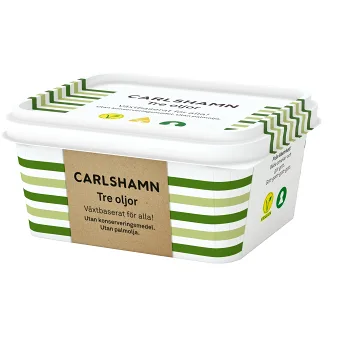 Smörgåsmargarin Tre oljor 60% 600g Carlshamn.