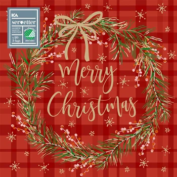 Servett 33cm Rutan ICA.