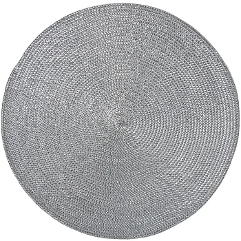 Tablett Ines Silver D:38cm ICA.