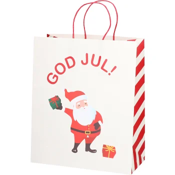 Presentpåse Claus 26x31cm.