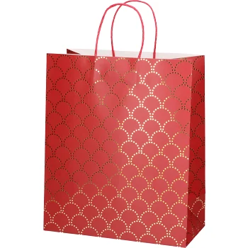 Presentpåse Arc röd 26x31cm.