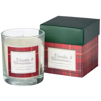 Doftljus i box Furu ICA.