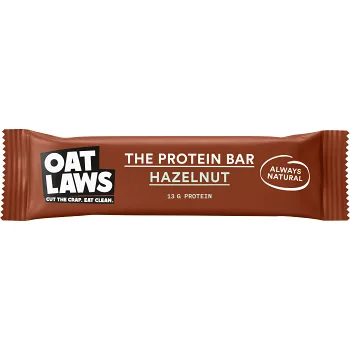The Protein Bar Hazelnut 60g Oatlaws.