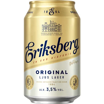 Öl 3.5% 330ml Eriksberg.