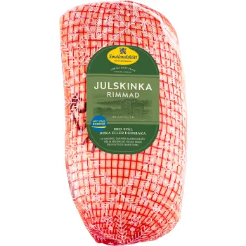 Julskinka Färsk Rimmad ca 3,2kg Smålandskött.