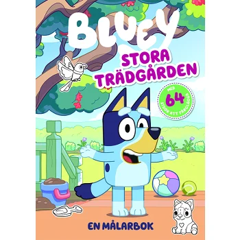 Bluey. Stora trädgården.