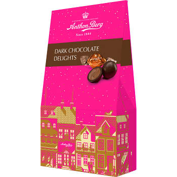 Choklad Dark Chocolate Delights 110g Anthon Berg.
