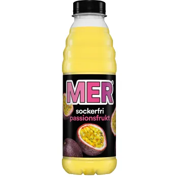 Stilldrink Passionfrukt Sockerfri 50cl Mer.