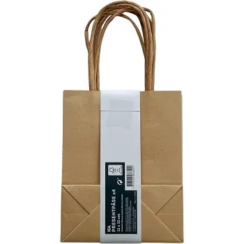 Presentpåse Natur 4-pack.