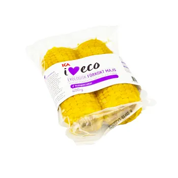 Förkokt majs 2-p 400g ICA I love eco.