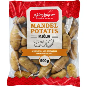 Mandelpotatis Mjölig 900g Nyhléns Hugosons.