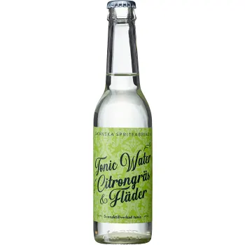 Tonic Water Citrongräs &amp; Fläder 275ml Skånska Spritfabriken.