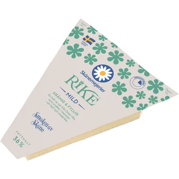 Hårdost Rike Mild 36% 670g Skånemejerier.