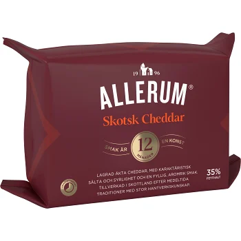 Cheddar Lagrad 12m ca 700g Allerum.