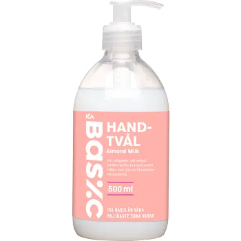 Handtvål Almond Milk 500 ml ICA Basic.