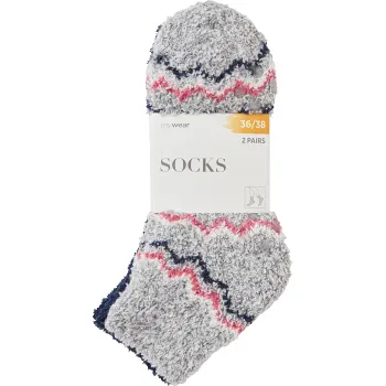Socka 2p kort enf/möns 36/38 mywear.