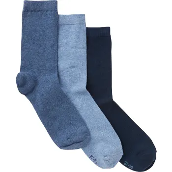 Strumpa Hjo 3p blåmel 28/30 ICA I love eco.