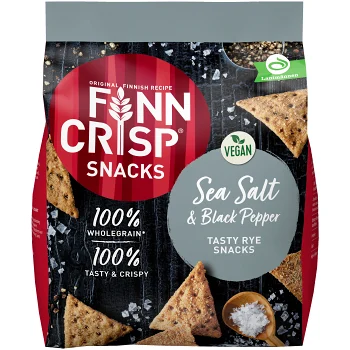Rye Snacks Sea Salt 150g Finn Crisp.