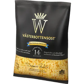 Västerbottensost® riven 32% 150g.
