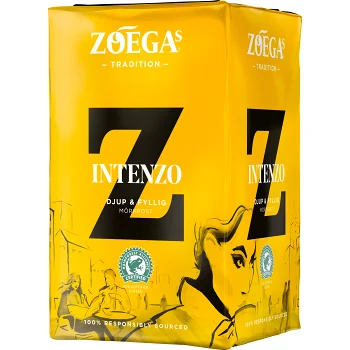 Bryggkaffe Intenzo 450g Zoegas.