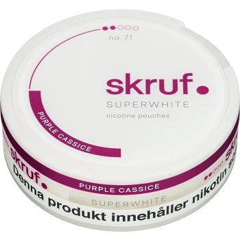 Super White Cassice #2 Portionssnus 17,3g 1-p Skruf.