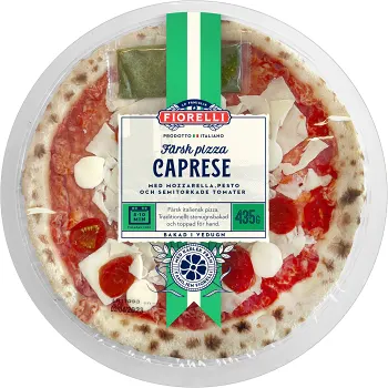 Pizza Caprese Färsk 435g Fiorelli.