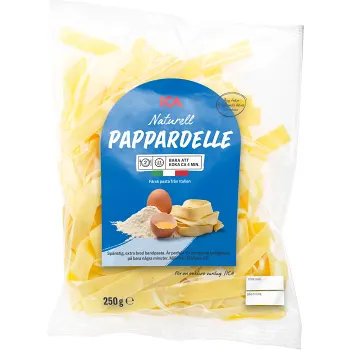 Pasta Papardelle Färsk 250g ICA.