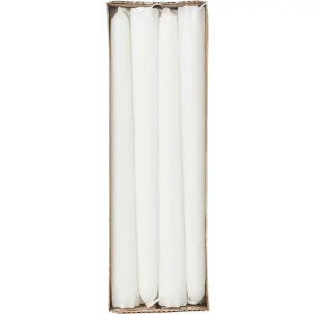 Antikljus Basic vit 8p 21cm ICA Basic.