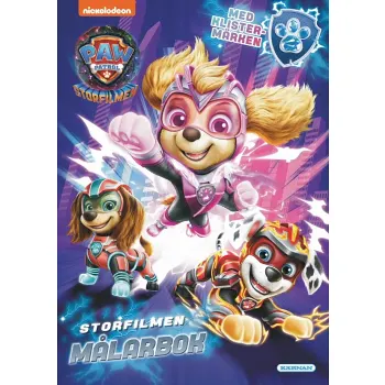Målarbok Paw Patrol.