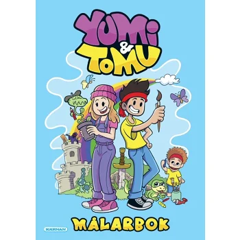 Målarbok Yumi & Tomu.