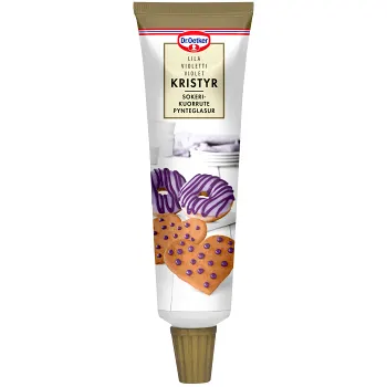 Kristyr Lila 125g Dr. Oetker.