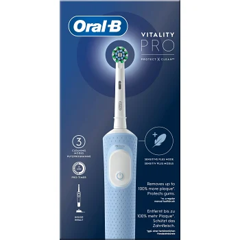 Vitality Pro Vapor Blue CA HBOX Oral-B.
