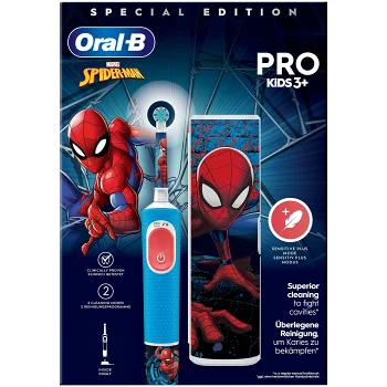 Vitality Pro Kids Spiderman HBOX Oral-B.
