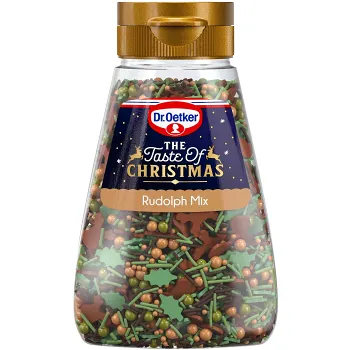 Strössel Rudolph Xmas Mix 115g Dr. Oetker.