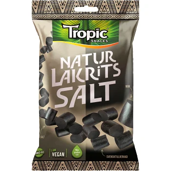 Naturlakrits Salt 150g Tropic Snacks.