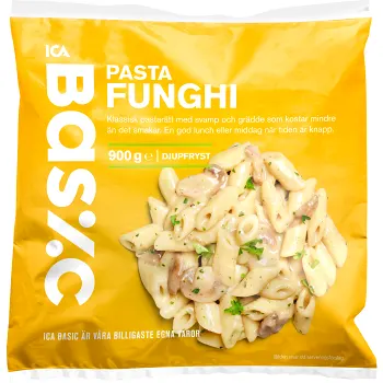 Pasta funghi 900g ICA Basic.