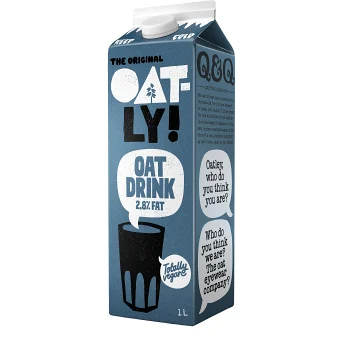 Havredryck Naturell 2,8% 1l Oatly.