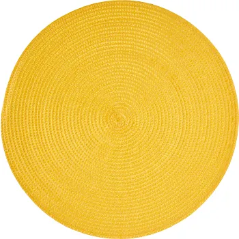 Tablett Ines Gul D:38cm ICA.