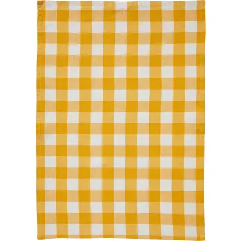 Kökshandduk Ruta Gul 45x65 ICA.