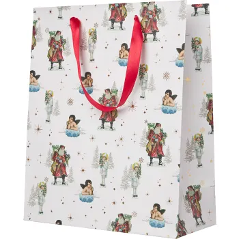 Presentpåse Stilla natt 26x31cm.