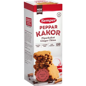 Pepparkakor Orginal Glutenfri 150g Semper.