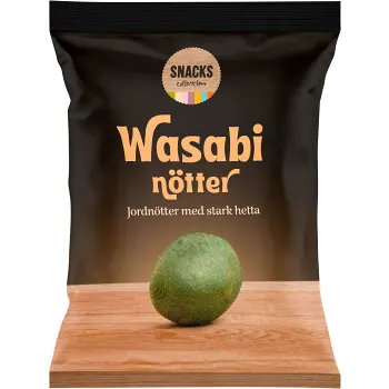 Wasabinötter 240g Snacks Collection.