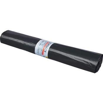 Sopsäck 125L 8st Svart ICA.