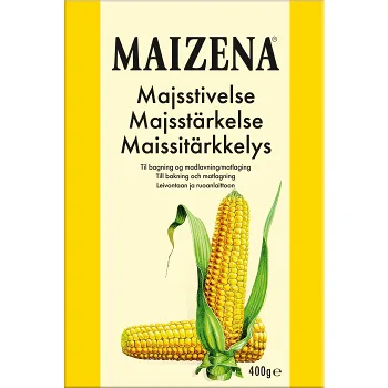 Majsstärkelse Maizena.