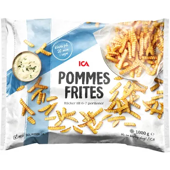 Pommes frites 1kg ICA.