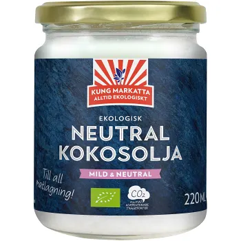 Kokosolja Neutral Ekologisk 220ml Kung Markatta.