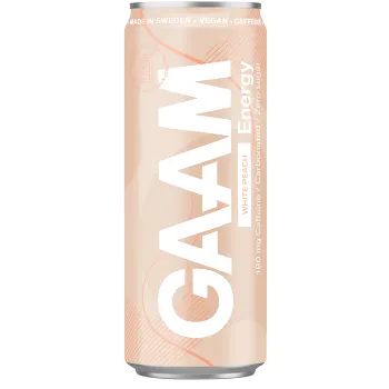 Energidryck White Peach 33cl GAAM.