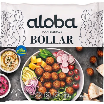 Plantbaserade bollar 400g Aloba.