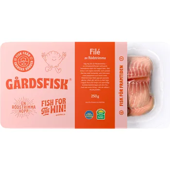 Filé av rödstrimma 250g Gårdsfisk.